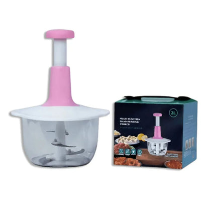 2L Multi-Function Hand-Push Chopper